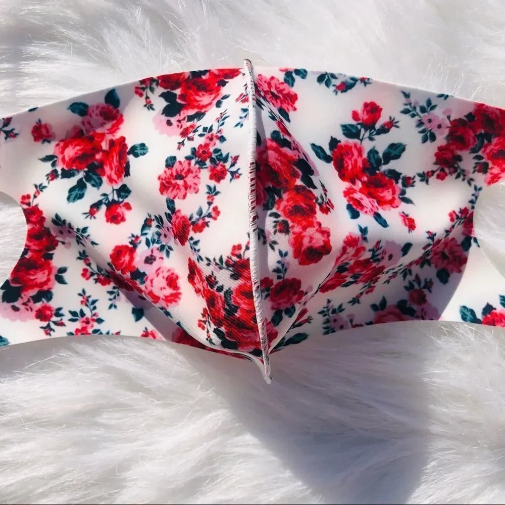 Brand New Floral Face Mask For‎ Teens & Women